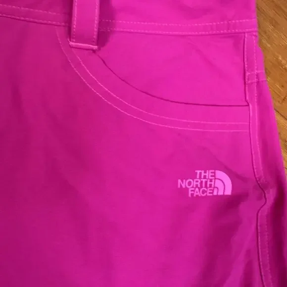 The North Face Fuchsia Mini Skirt Shorts Mountain Cazh Hiking Gorpcore 8 - Picture 2 of 7